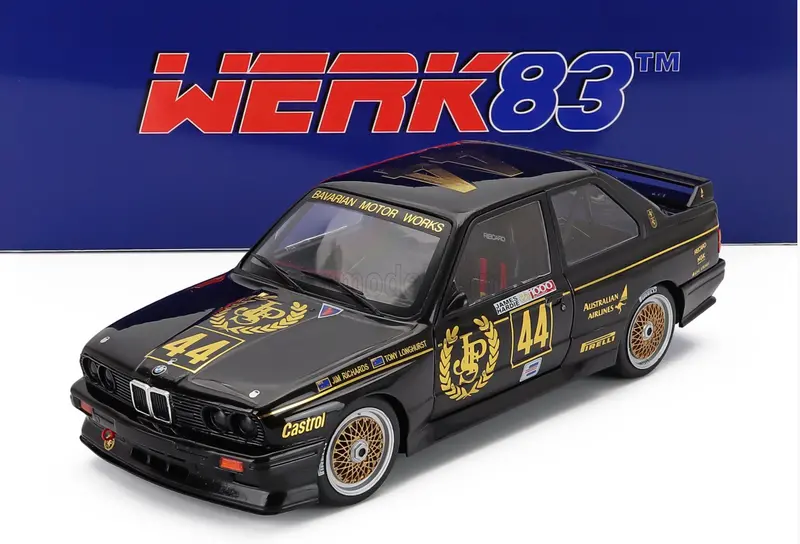 1:18 1987 Bathurst 1000 Class 2 Winner -- #44 Jps Bmw M3 (E30) -- Werk83 1