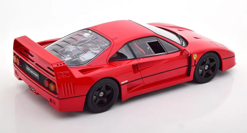 1:18 1987 Ferrari F40 Lm Lightweight -- Red W/Red Interior -- Kk-Scale 2