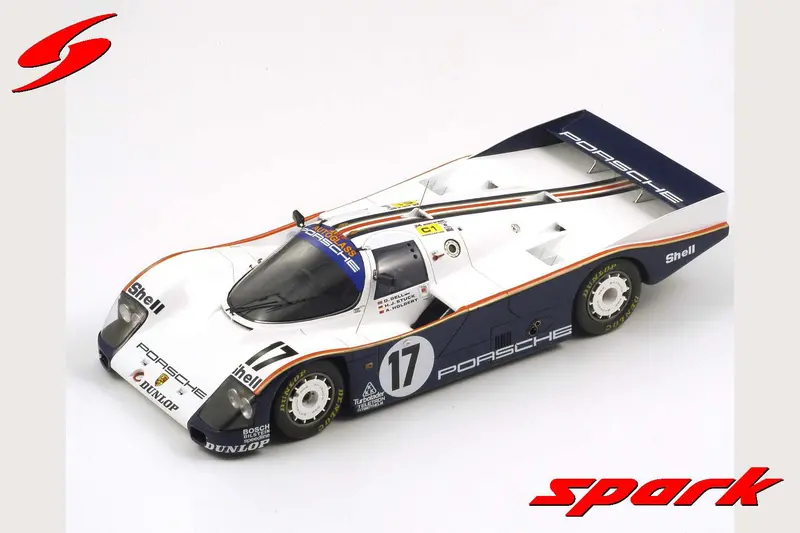 1:18 1987 Le Mans 24 Hour Winner -- #17 Porsche 962 C -- Spark 1