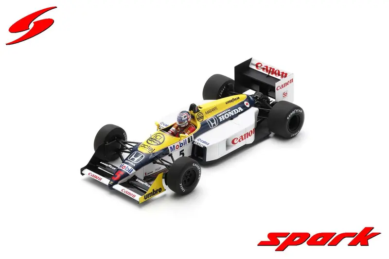 1:18 1987 Nigel Mansell -- British Gp Winner -- Williams Fw11b -- Spark F1 1