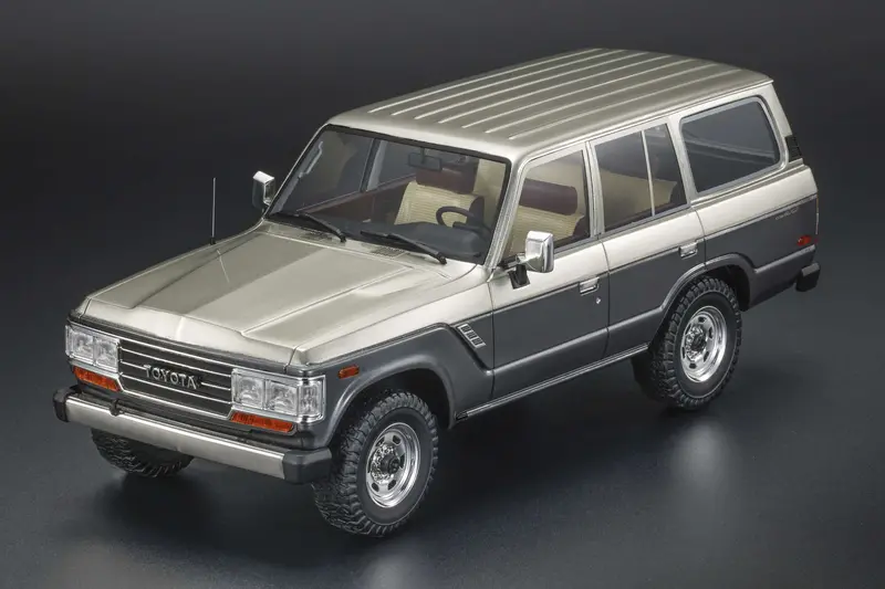 1:18 1987 Toyota Land Cruiser Fj62 -- Bronze / Grey -- Ls Collectibles Ls056c 1