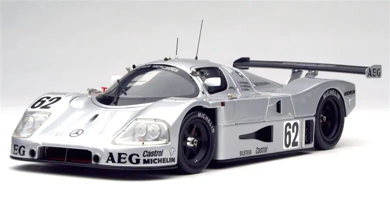 1:18 1989 24H Le Mans Pole Position -- #62 Sauber-Mercedes C9 -- Exoto 1