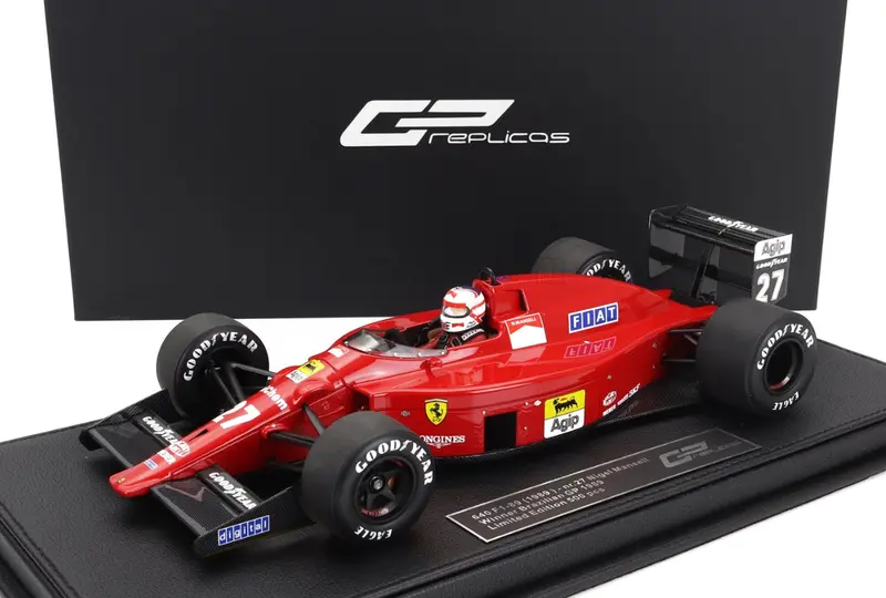 1:18 1989 Nigel Mansell (W/Driver) -- Brazilian Gp -- Ferrari 640 -- Gp Replicas 1
