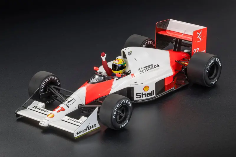 1:18 1990 Ayrton Senna -- Monaco Gp Winner -- #27 Mclaren Mp4/5B -- Gp Replicas 1