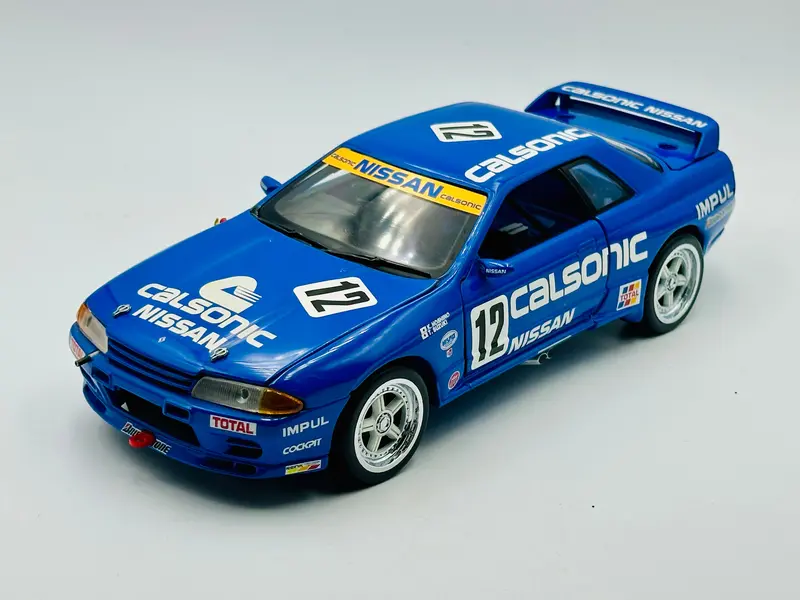 1:18 1990 Jtcc -- #12 Calsonic Nissan R32 Skyline Gtr -- Kyosho 1