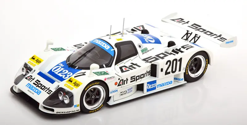 1:18 1990 Le Mans 24 Hour -- #201 Mazda 787B -- Kk-Scale 1