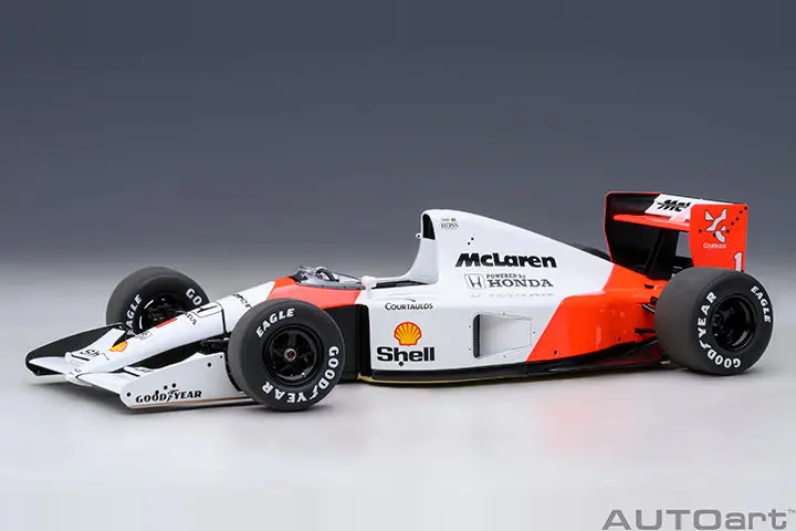 1:18 1991 Ayrton Senna -- F1 World Champion -- Mclaren Mp4/6 -- Autoart 89140 1