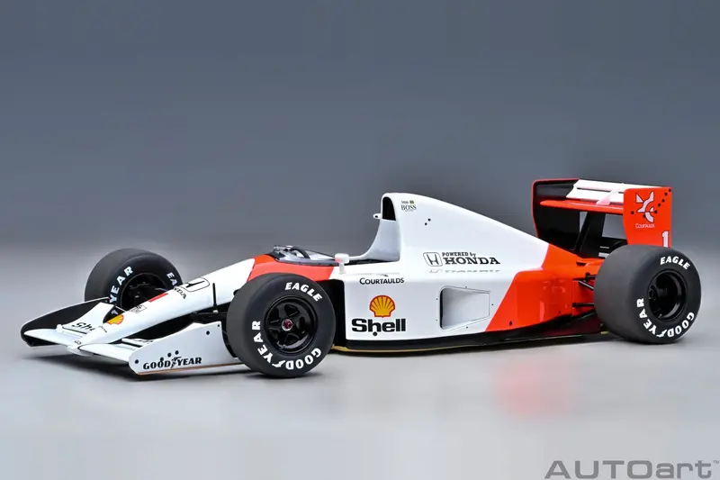 1:18 1991 Ayrton Senna -- F1 World Champion -- Mclaren Mp4/6 -- Autoart 89150 1
