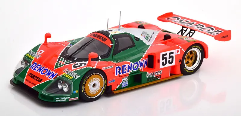 1:18 1991 Le Mans 24 Hour Winner -- #55 Mazda 787B -- Kk-Scale 1