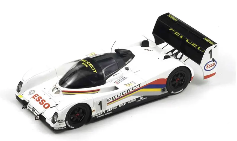 1:18 1992 Le Mans 24 Hour Winner -- #1 Peugeot 905 -- Spark 1