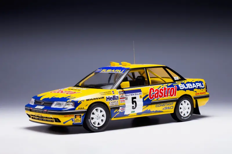 1:18 1992 Nz Rally -- Peter "Possum" Bourne -- #5 Subaru Legacy -- Ixo Models 1