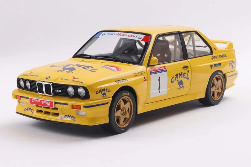 1:18 1992 Rally Principle Asturias -- #1 Bmw E30 M3 -- Solido 1