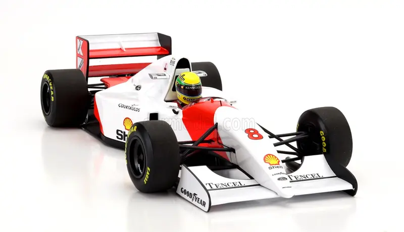 1:18 1993 Ayrton Senna -- Australian Gp -- Mclaren Mp4/8 -- Minichamps F1 Rare 2