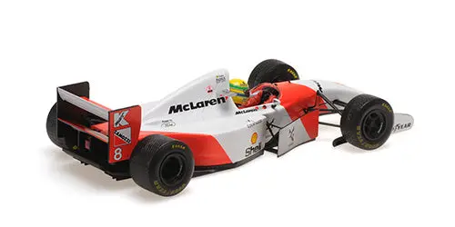 1:18 1993 Ayrton Senna (Dirty) -- European Gp -- Mclaren Mp4/8 -- Minichamps F1 2