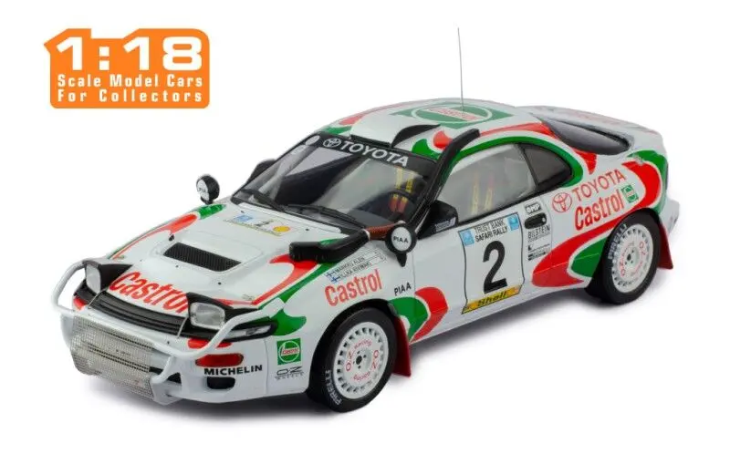 1:18 1993 Safari Rally - #2 Toyota Celica Turbo 4Wd (St185) Castrol - Ixo Models 1
