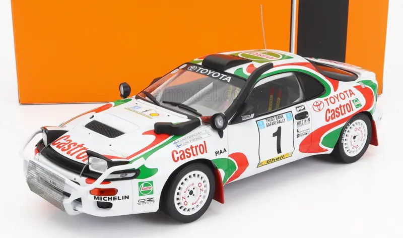 1:18 1993 Safari Rally Winner -- #1 Toyota Celica Gt4 Castrol -- Ixo Models 1