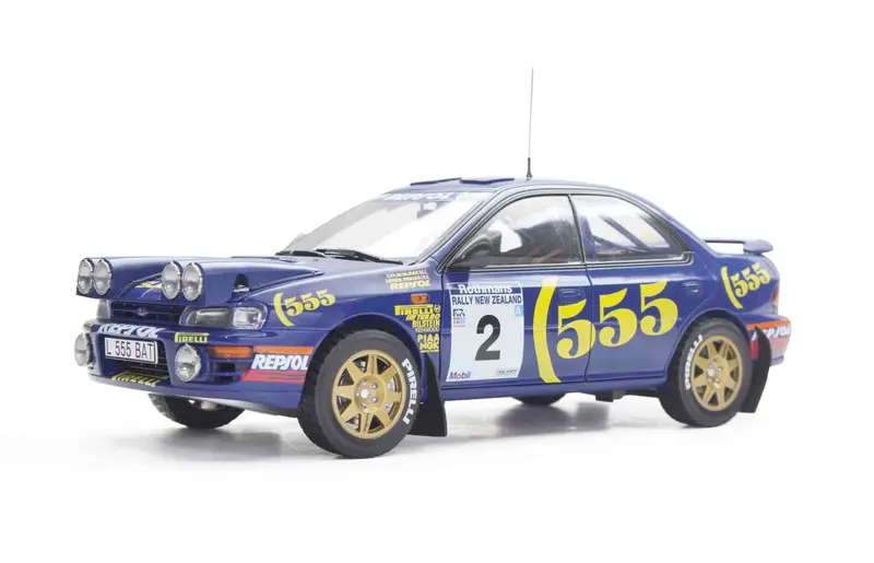 1:18 1994 Rally New Zealand Winner -- Colin Mcrae #4 Subaru Impreza -- Sunstar 1