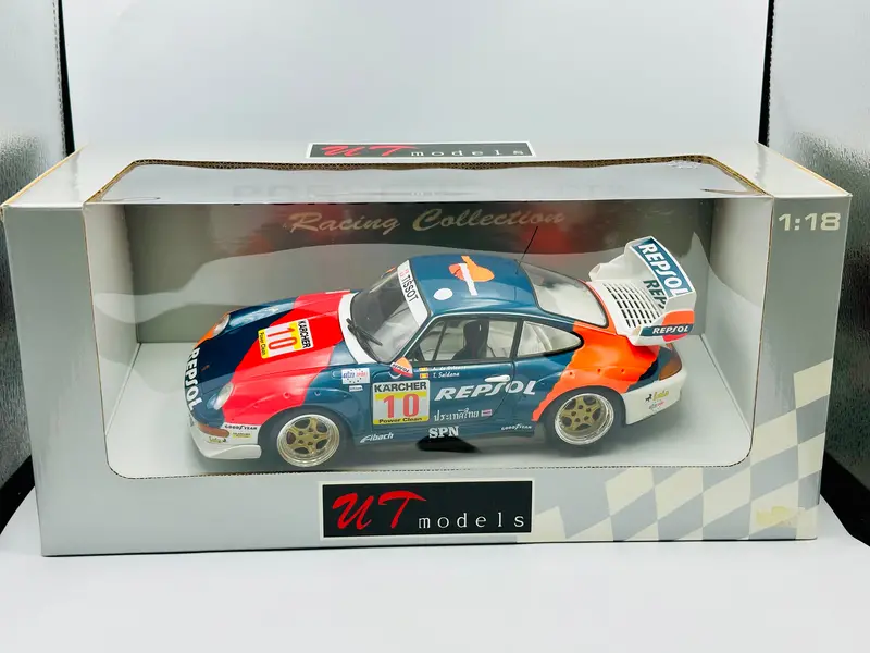 1:18 1996 #10 Repsol Porsche 911 (993) Gt2 -- Ut Models 1