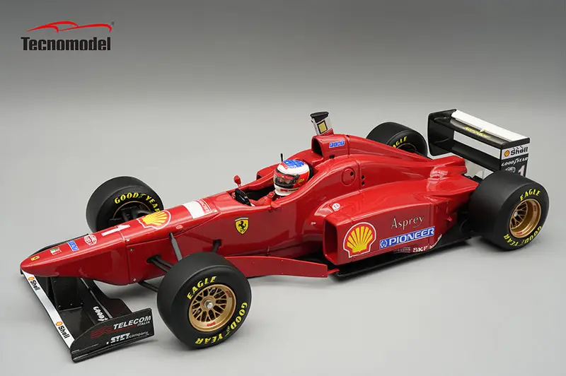 1:18 1996 Michael Schumacher - Italian Gp Winner - #1 Ferrari F310 -- Tecnomodel 1