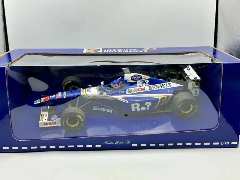1:18 1997 Jacques Villeneuve -- #3 Williams Fw19 -- Minichamps F1 1