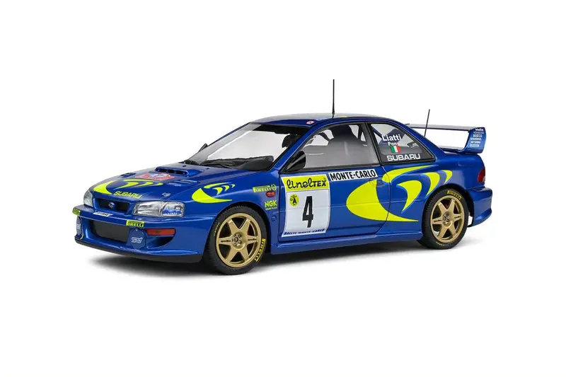 1:18 1997 Monte Carlo Rally -- #4 Subaru Impreza 22B Wrx Sti -- Solido 1