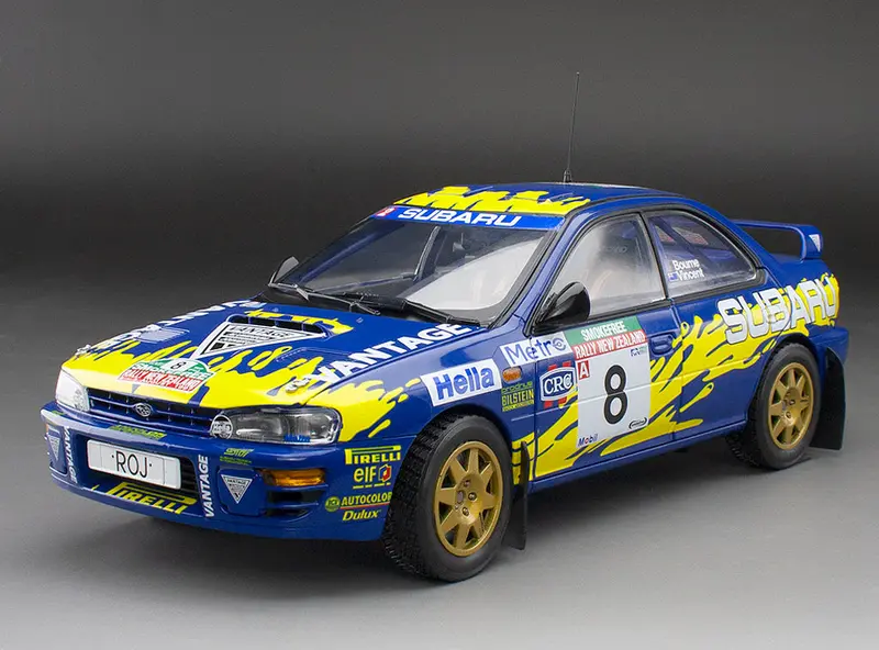 1:18 1997 Nz Rally -- Peter "Possum" Bourne -- #8 Subaru Impreza -- Sunstar 1