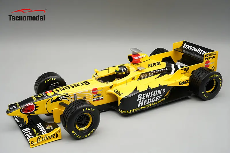 1:18 1998 Damon Hill -- Belgium Gp -- #9 Jordan-Honda 198 -- Tecnomodel F1 1