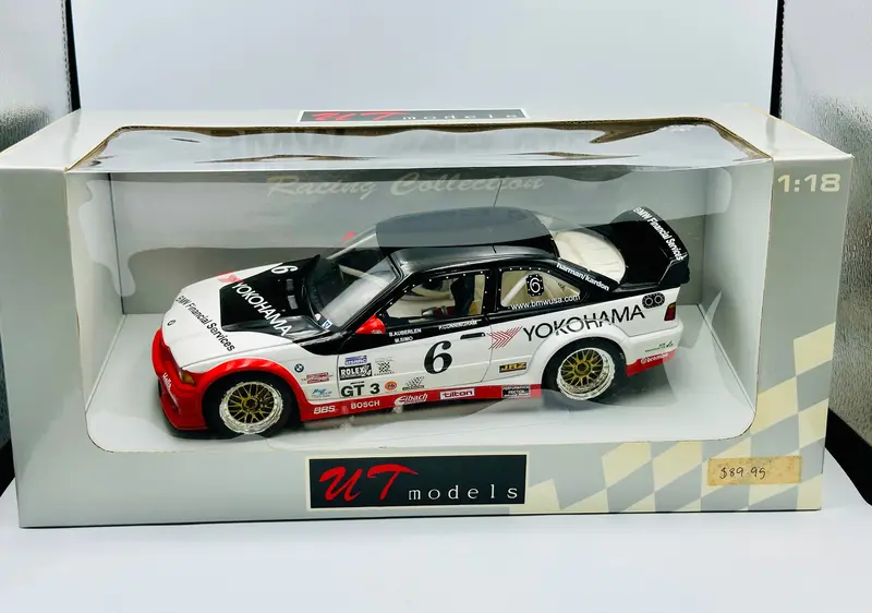 1:18 1998 Daytona 24 Hour -- #6 Bmw M3 Gtr -- Ut Models 1
