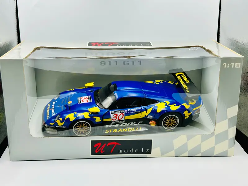 1:18 1998 Fia Gt -- #30 G-Force Porsche 911 Gt1 -- Ut Models 1