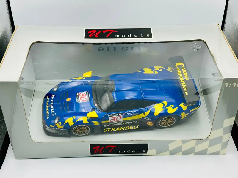 1:18 1998 Fia Gt -- #30 G-Force Porsche 911 Gt1 -- Ut Models 2