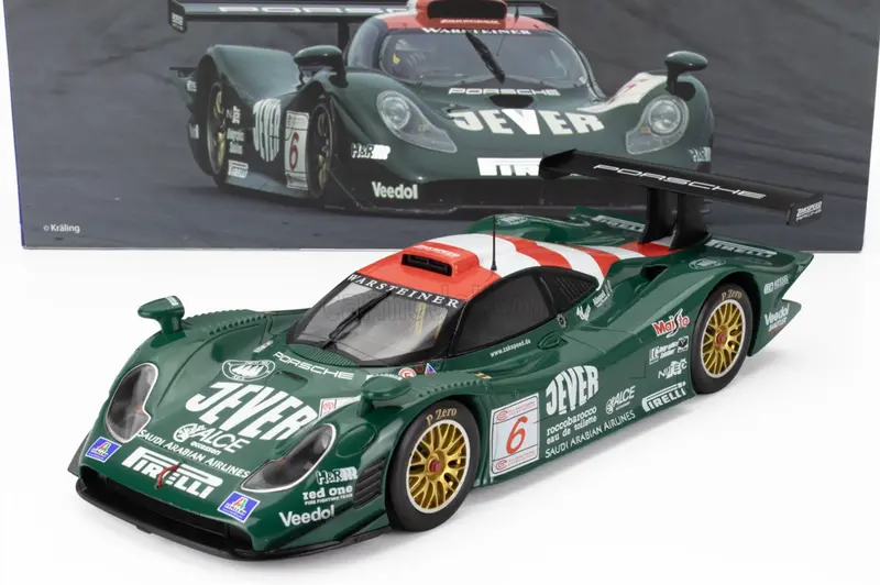 1:18 1998 Fia Gt Silverstone 500 Km -- #6 Porsche 911 Gt1-98 -- Werk83 1