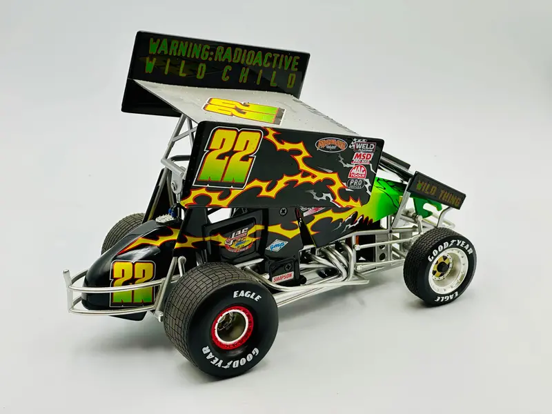 1:18 1999 Jac Haudenschild -- #22 Krypton Sprint Car -- Gmp 2