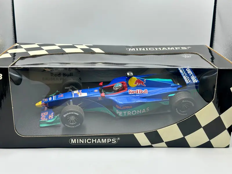 1:18 1999 Jean Alesi -- #11 Sauber C18 -- Minichamps F1 1