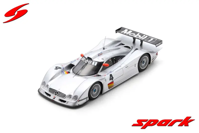 1:18 1999 Le Mans 24Hr -- Webber/Gounon/Tiemann -- #4 Mercedes Clr Amg -- Spark 1