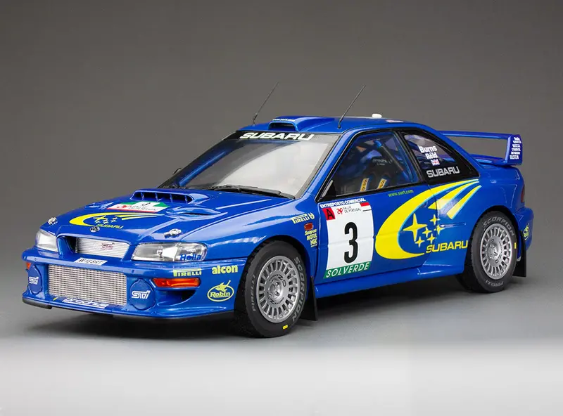 1:18 2000 Burns/Reid -- Rally De Portugal Winner -- #3 Subaru Impreza S6 Wrc -- 1