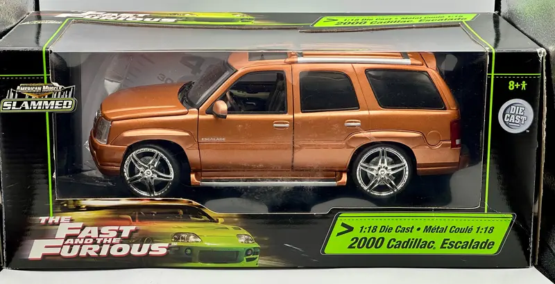 1:18 2000 Cadillac Escalade - Brown -- The Fast & The Furious -- American Muscle 1