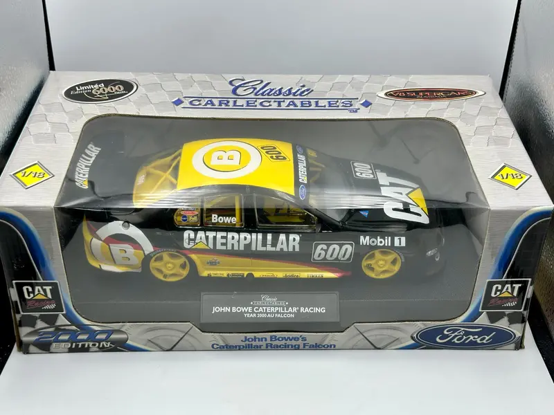 1:18 2000 John Bowe -- #600 Caterpillar Racing -- Ford Au Falcon -- Classic Carlectables 2