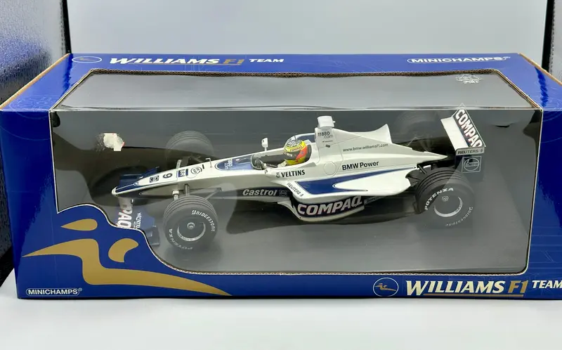 1:18 2000 Ralf Schumacher -- #9 Williams Promotional Showcar -- Minichamps F1 1