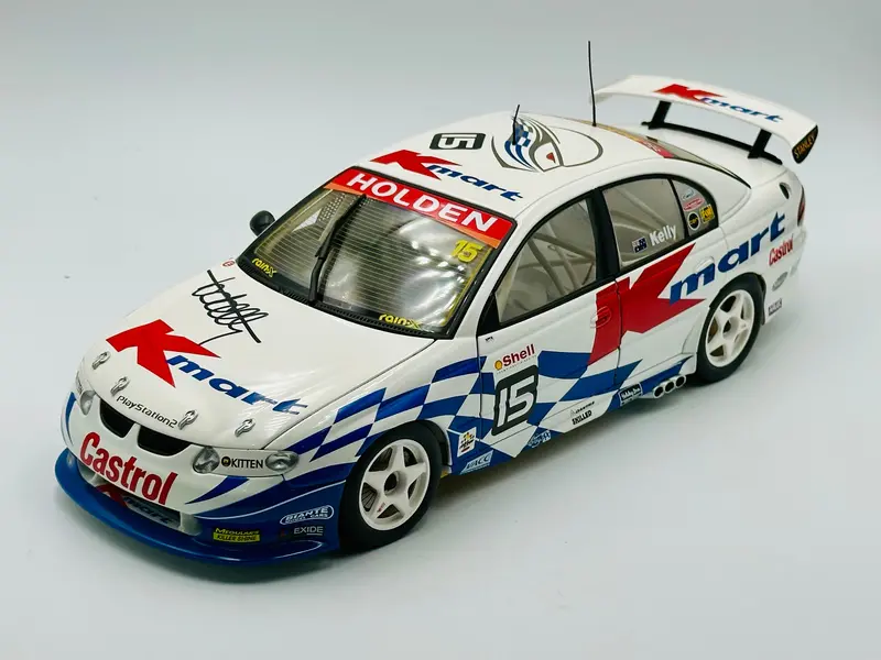 1:18 2001 Todd Kelly *Signed* -- Kmart Racing -- Holden Vx Commodore -- Biante 1