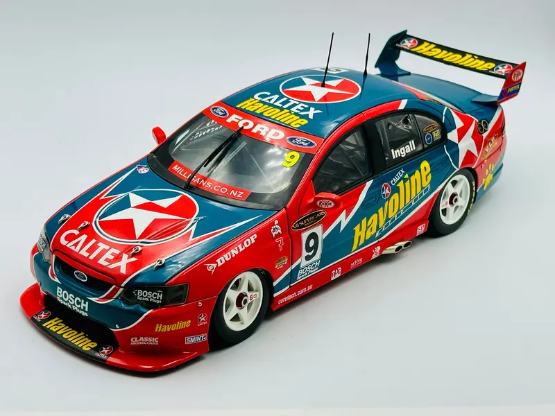 1:18 2003 Russell Ingall -- #9 Sbr Ford Ba Falcon -- Classic Carlectables 1