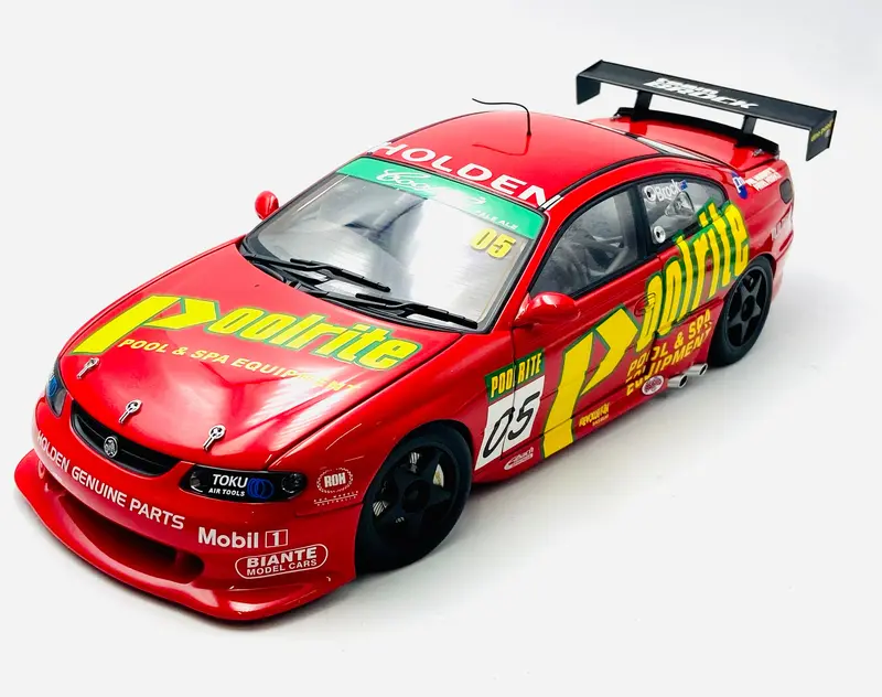 1:18 2004 Peter Brock Nations Cup Holden Monaro 427 - Poolrite -- Biante/Autoart 1