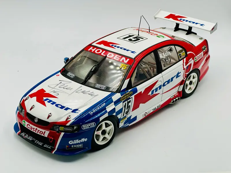 1:18 2004 Rick Kelly *Signed* -- Kmart Racing -- Holden Vy Commodore -- Biante 1