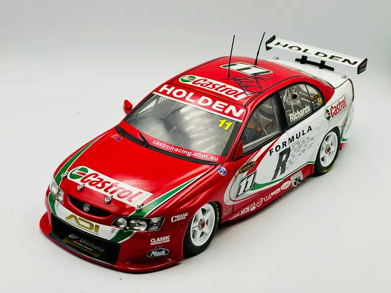 1:18 2004 Steven Richards - *Signed* Holden Vy Commodore -- Classic Carlectables 1