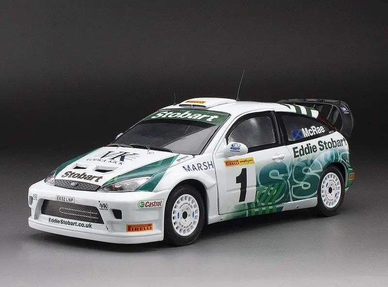 1:18 2005 Colin Mcrae -- #1 Ford Focus Rs Wrc -- Sunstar 1