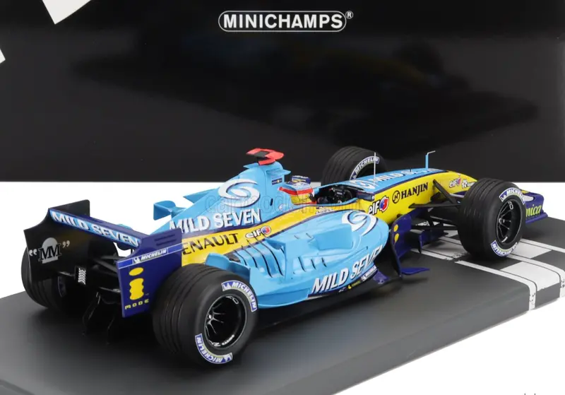 1:18 2005 Fernando Alonso -- World Champion -- Renault R25 -- Minichamps F1 2