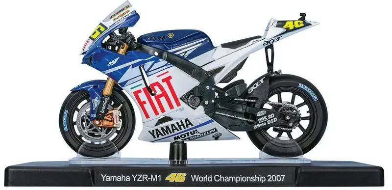 1:18 2007 #46 Valentino Rossi -- Yamaha Yzr-M1 -- Motogp World Champion 1