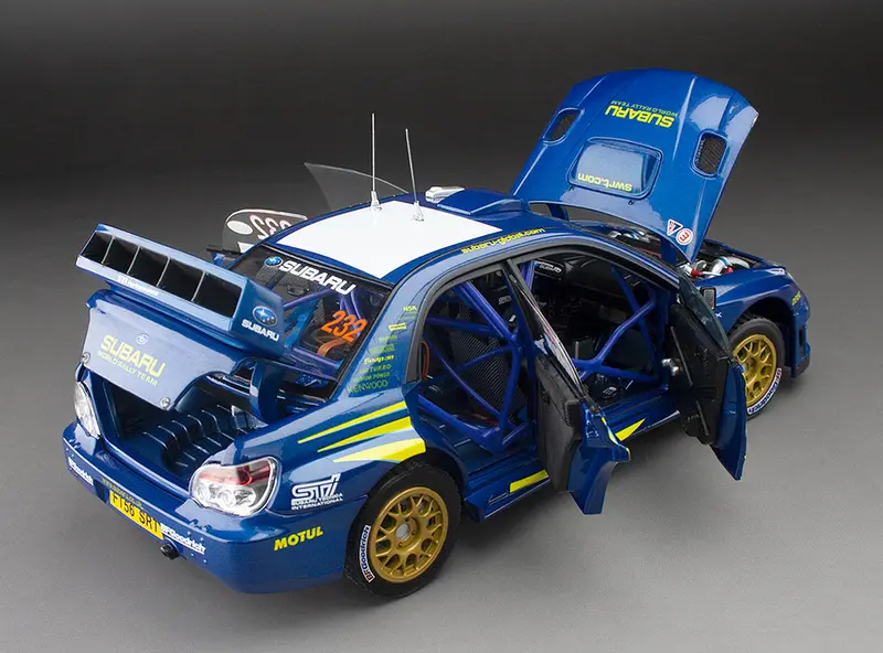 1:18 2007 Colin Mcrae -- Goodwood Festival Of Speed -- Subaru Impreza -- Sunstar 2