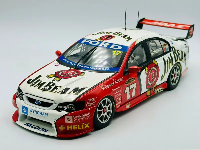 1:18 2007 Steven Johnson -- #17 Djr -- Ford Bf Falcon -- Classic Carlectables 1