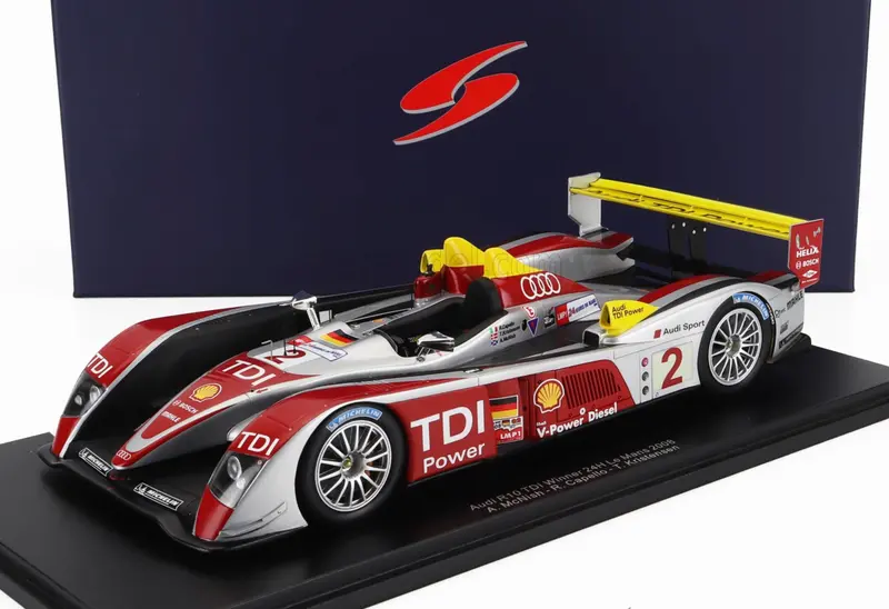 1:18 2008 Le Mans 24H Winner -- #2 Audi R10 Tdi -- Spark 1