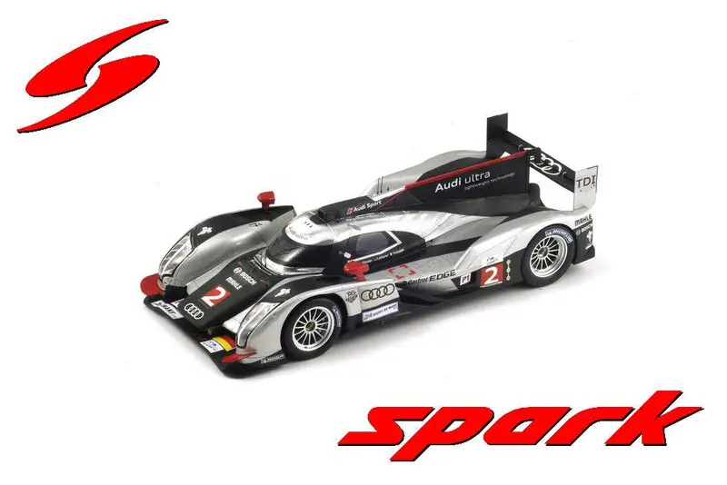 1:18 2011 Le Mans 24H Winner -- #2 Audi R18 Tdi -- Spark 1
